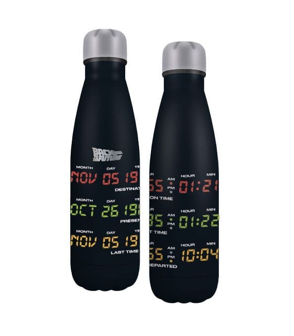 Tillbaka till framtiden - metallflaska 500 ml