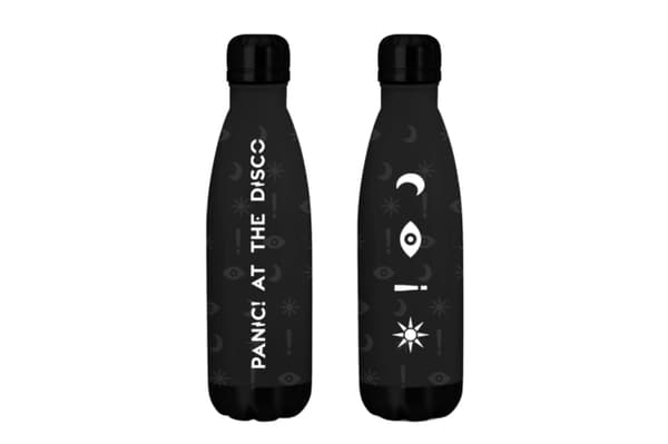 Metal drink bottle: Panic At The Disco - Icons