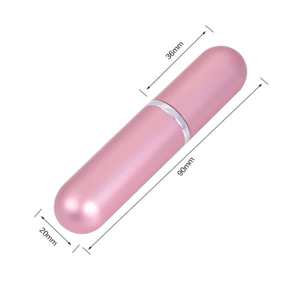 INF Mini refill sprayflaske for parfyme 6 ml Sølv