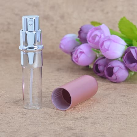 INF Mini refill sprayflaske for parfyme 6 ml Sølv