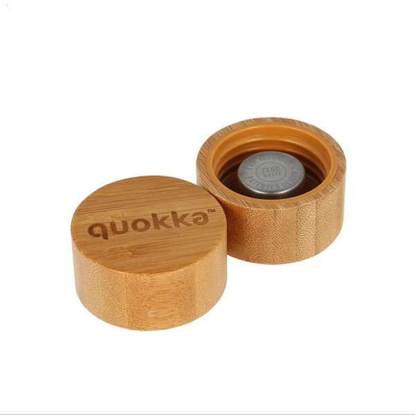 Quokka Flow - Glas vandflaske 660 ml (neongrøn)