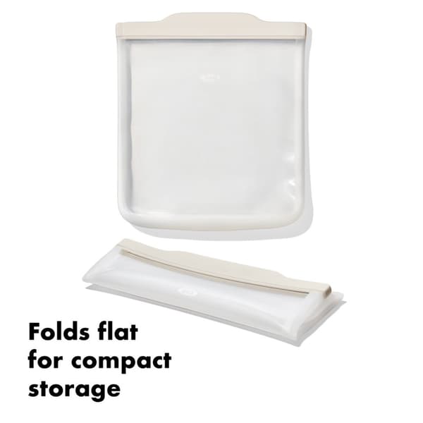 OXO-L 64oz Oat Good Grips silikonebeholder