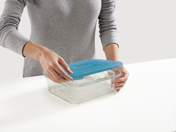 JJ-set med 4 Nest Glass multik-behållare
