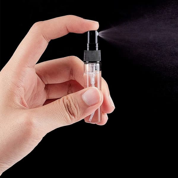 Sprayflaske / Miniflaske i Glas – 5 ml – 5-Pak