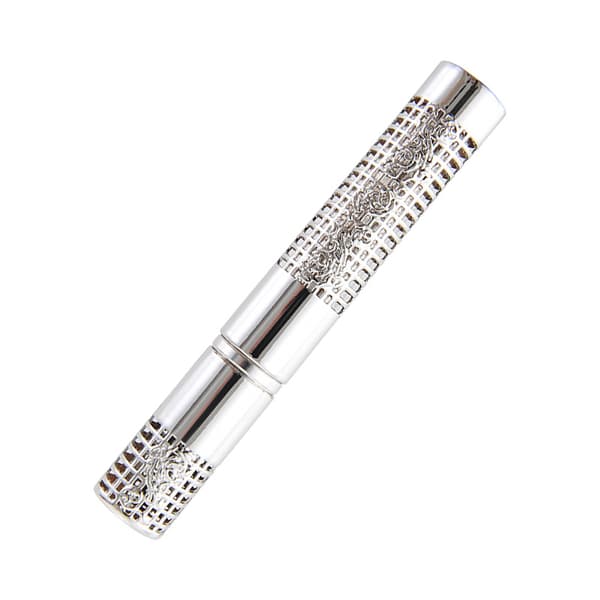 INF Påfyllbar Parfyme Atomizer - Bærbar & Lekkasjesikker 5ml Sølv