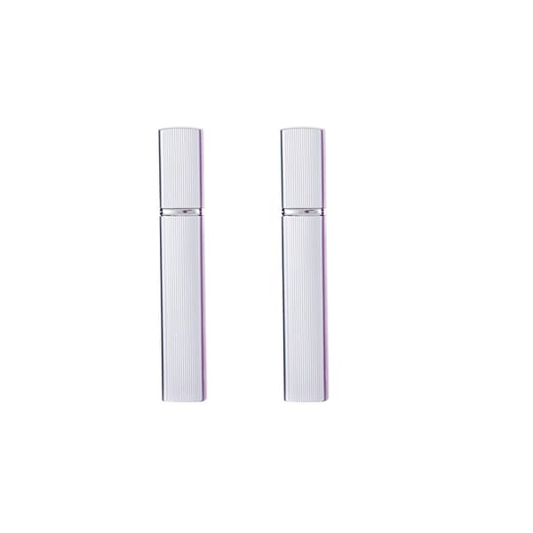 INF Elegant firkantet sprayflaske i aluminium og glas - 2 stk.