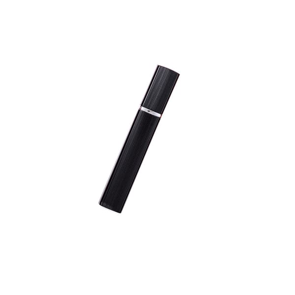 INF Elegant Sort Aluminium & Glas Firkantet Sprayflaske - 2 Pak