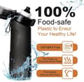 Pikkukuva 4 / 6: Lollanda Air 7 maulla, 650 ml Starter Set Drink Up Fruit Fragrance BPA-vapaa pillillä
