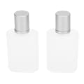 Miniatyrbild 3 av 11: 2st parfymsprayflaska tjockt glas mattande transparent påfyllningsbar tom flaska 50ml