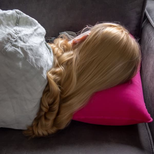 Näckkudde Resekudde Uppblåsbar kudde Ergonomisk kudde Camping Resor 33.5 x 22