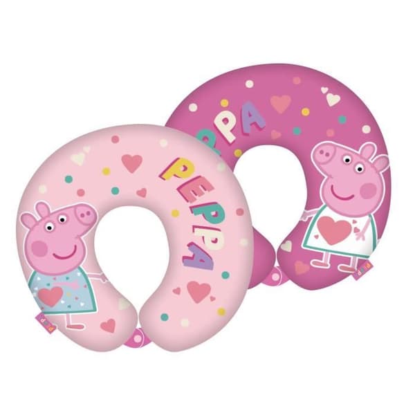 Nickelodeon nackkudde Peppa Pig junior 28 cm polyester rosa