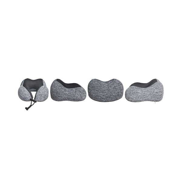 Rejse-Sæt 3-i-1 med Memory foam - Nakkepude & Sovemaske