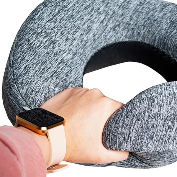 Rejse-Sæt 3-i-1 med Memory foam - Nakkepude & Sovemaske