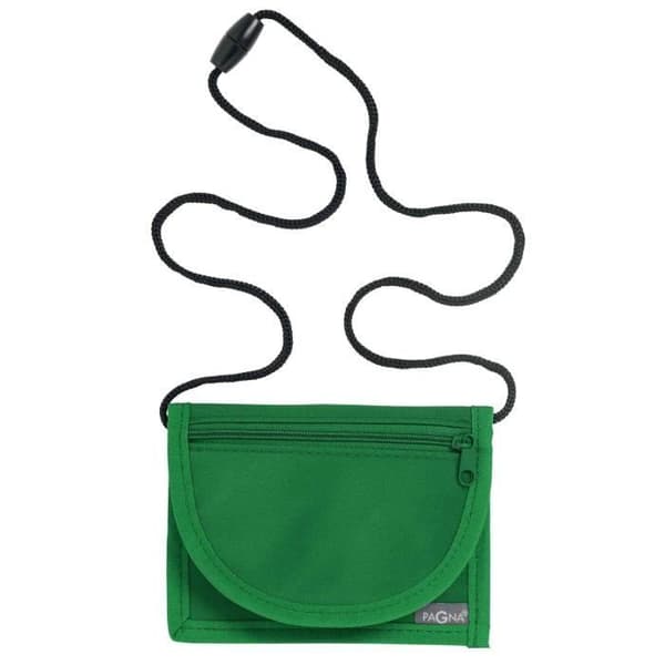 Halspåse, nylon, grön