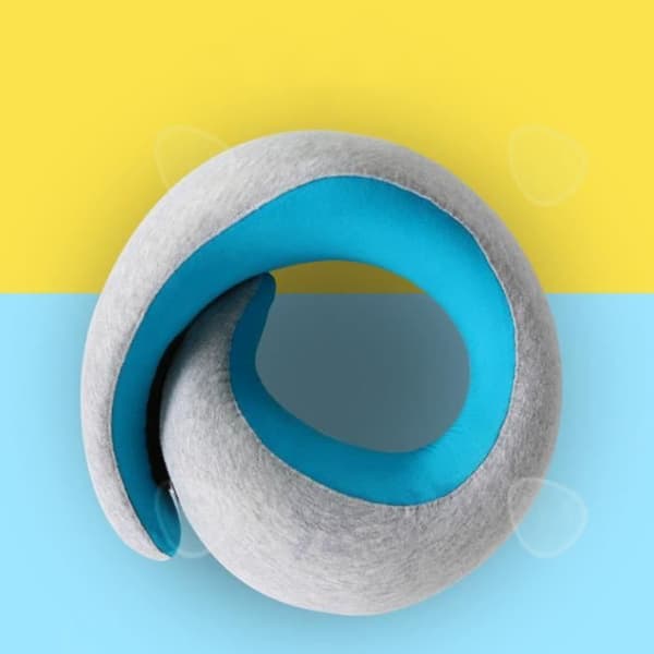 CONFO® Memory Foam U-formad kudde kan lagra U-formad kudde Magnetisk tyg resekudde