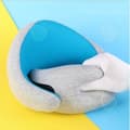 Miniatyrbild 2 av 4: CONFO® Memory Foam U-formad kudde kan lagra U-formad kudde Magnetisk tyg resekudde