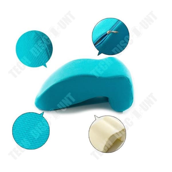 TD® tupplurskudde Office tupplurskudde Memory Foam Kudde Kudde Kudde Liggande Sovkudde Studie