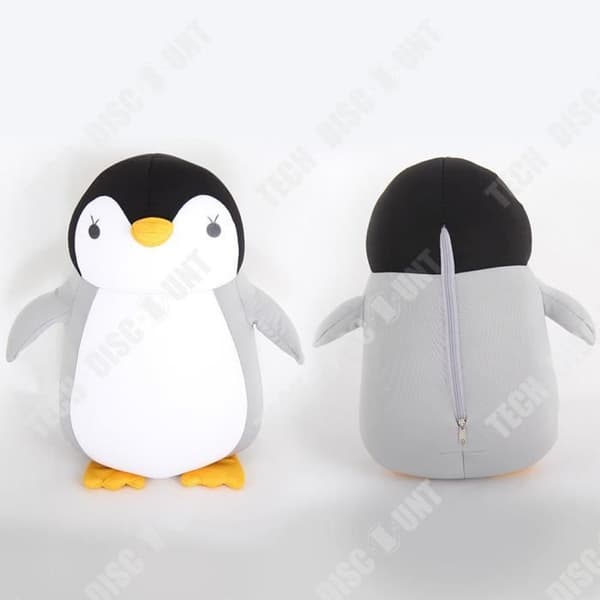 TD® U-formad kudde Tecknad Penguin Form Avslappning Cervikal Nackhals Resor Flygplan Bil Skum Viltdyna