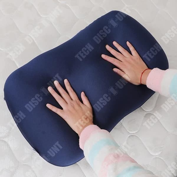TD® Magic Pillow Resekudde Cervikal Kudde Hemmakontor Affärsresor Skumpartikelkudde Öron