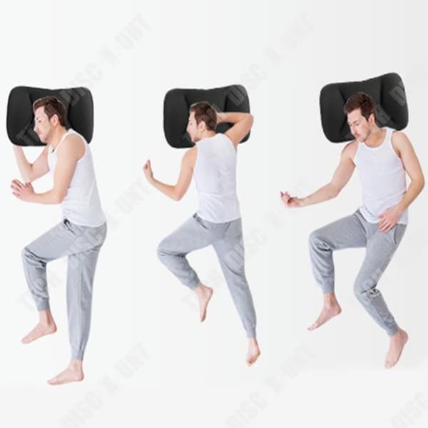 TD® Magic Pillow Resekudde Cervikal Kudde Hemmakontor Affärsresor Skumpartikelkudde Öron