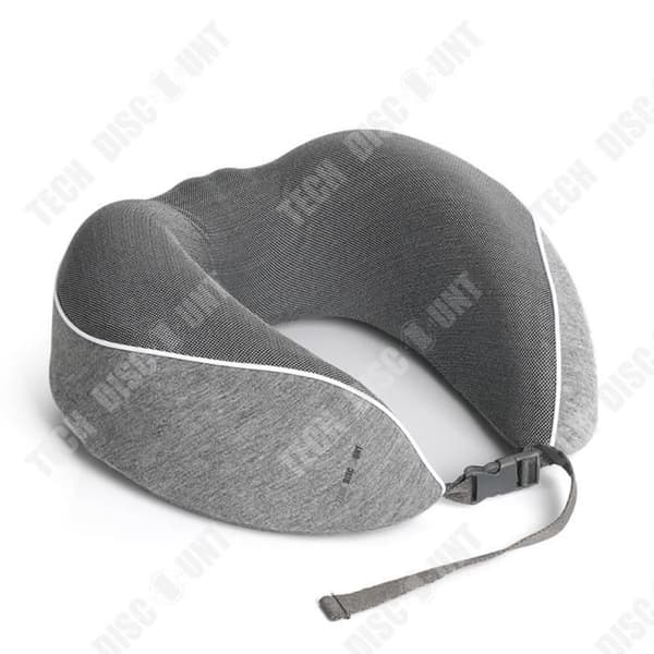 TD® Bärbar nackkudde U-formad nackkudde Memory Foam Resekudde Slow Rebound Flygplanskudde