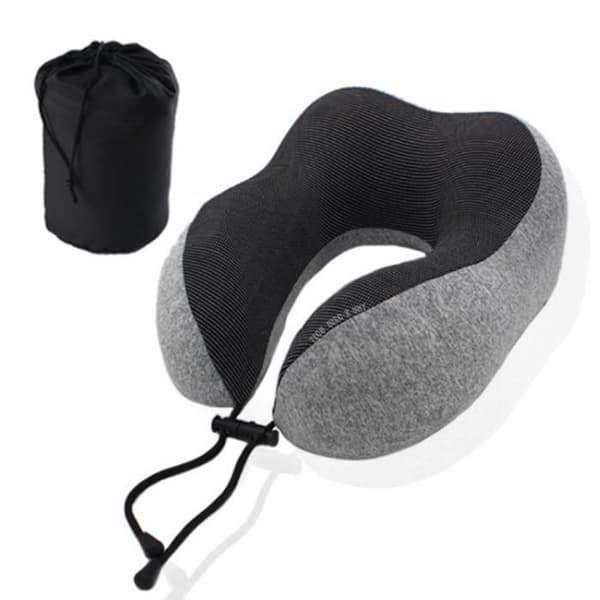 TD® U-formad kudde Memory Foam Nackkudde Bilresor Slow Rebound Nackkudde Buppkudde