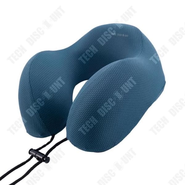 TD® Nackkota kudde is siden nylon U-formad kudde memory foam rese-nackkudde kontor tupplur kudde