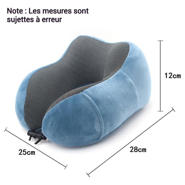 CONFO® Memory Foam U-formad kudde U-formad kudde Resekudde tupplur cervikal ryggkudde