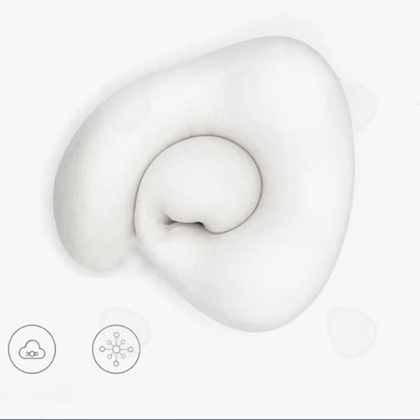 CONFO® Memory Foam U-formad kudde, cervikal ryggkudde, NAP-kudde, U-formad ekerkudde