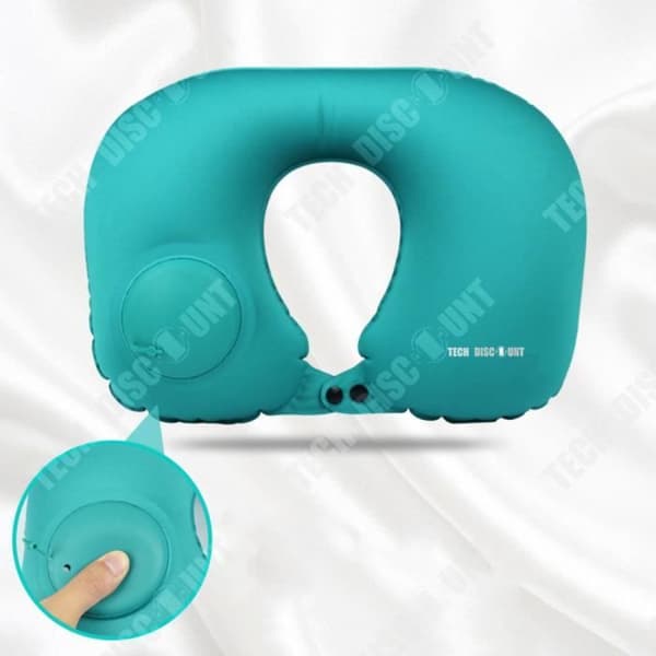 TD® Flygplan Barnbil Uppblåsbar resekudde Ergonomisk komfort lindrar nacksmärta Mjuk tvättbar kudde