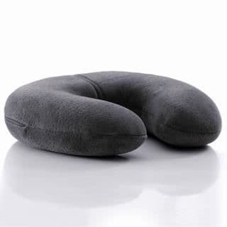 Resekudde med nackstöd - Tempur - Grå - Viscoelastisk - Hypoallergenisk - 30x28x11 cm