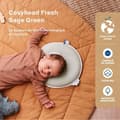 Miniatyrbild 2 av 6: Babynackstöd - BABYMOOV - Cosyhead - Babymorfologi - Oeko-Tex-certifierad ekologisk bomull - Fresh Sage Green