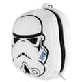 Miniatyrbild 2 av 4: Restazz den ursprungliga 2-i-1 plysch stormtrooper resekudde med Puckator ögonmask - vit - 4,5x14x9,5 cm