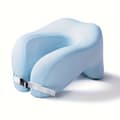 Miniatyrbillede 2 af 2: Ergonomisk Memory Foam U-formet Pude, Justerbar Rem, Hypoallergenisk Betræk,Blå