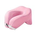 Miniatyrbild 1 av 2: Ergonomisk Minnesskum U-formad Kudde, Justerbart Rem, Hypoallergeniskt Överdrag,rosa