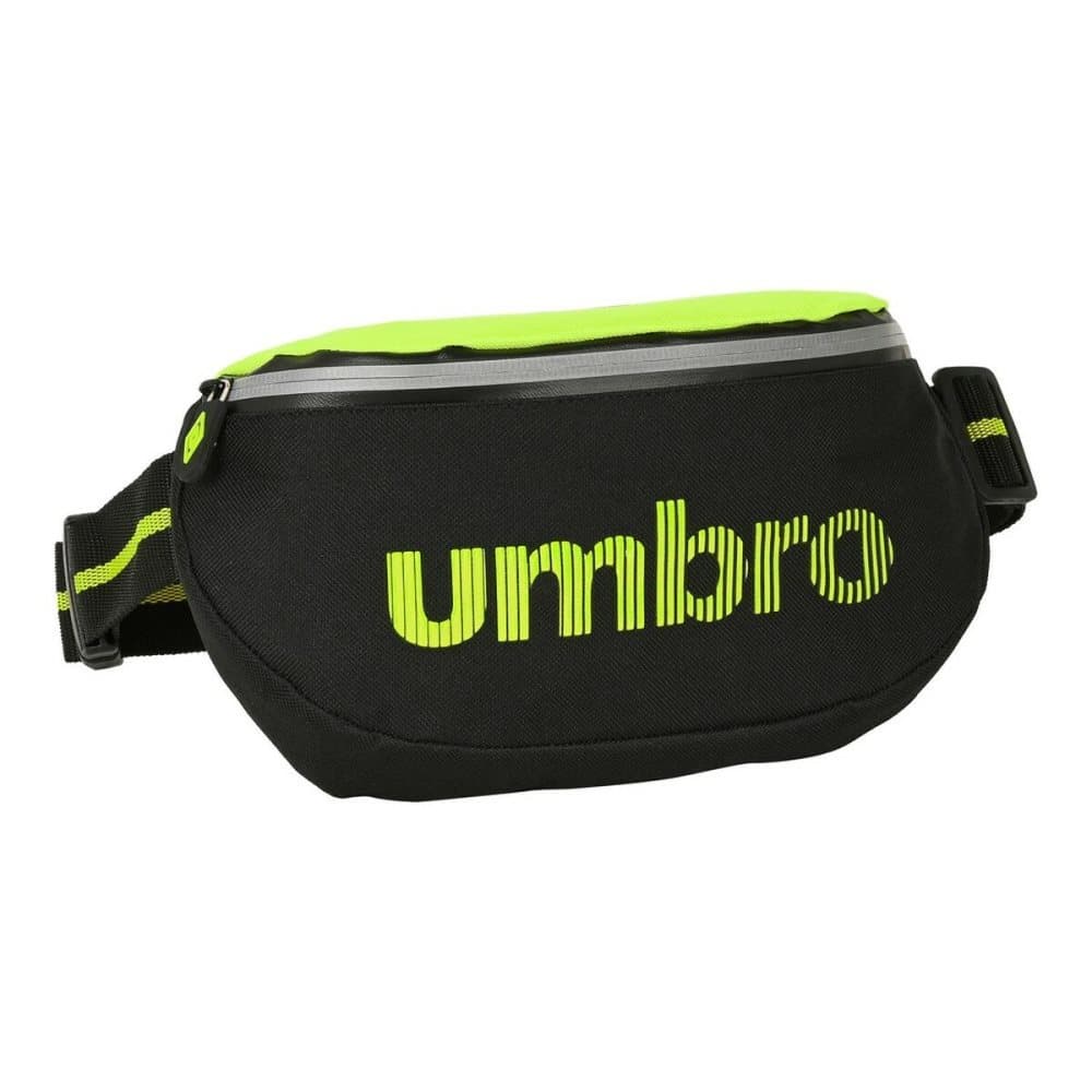 Midjeväska Umbro Essentials Svart Lime (23 x 14 x 9 cm)