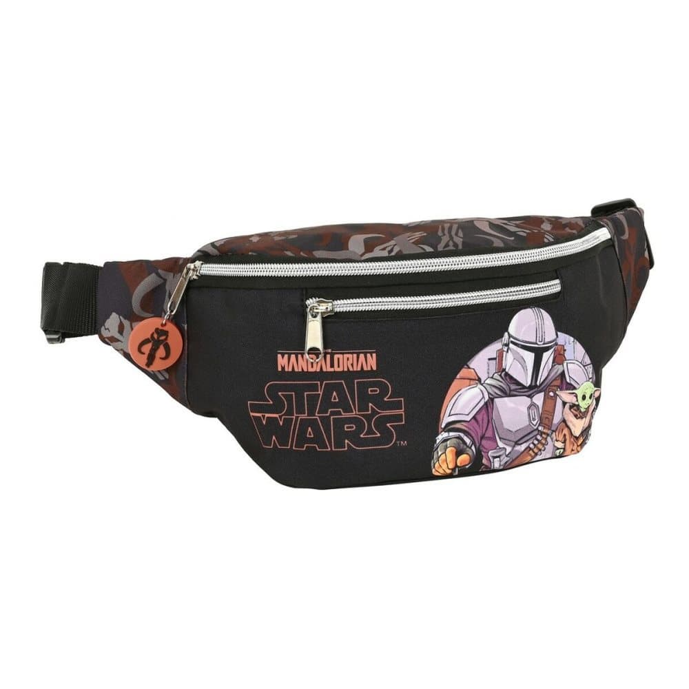 Midjeväska The Mandalorian The guild Svart Brun (23 x 12 x 9 cm)
