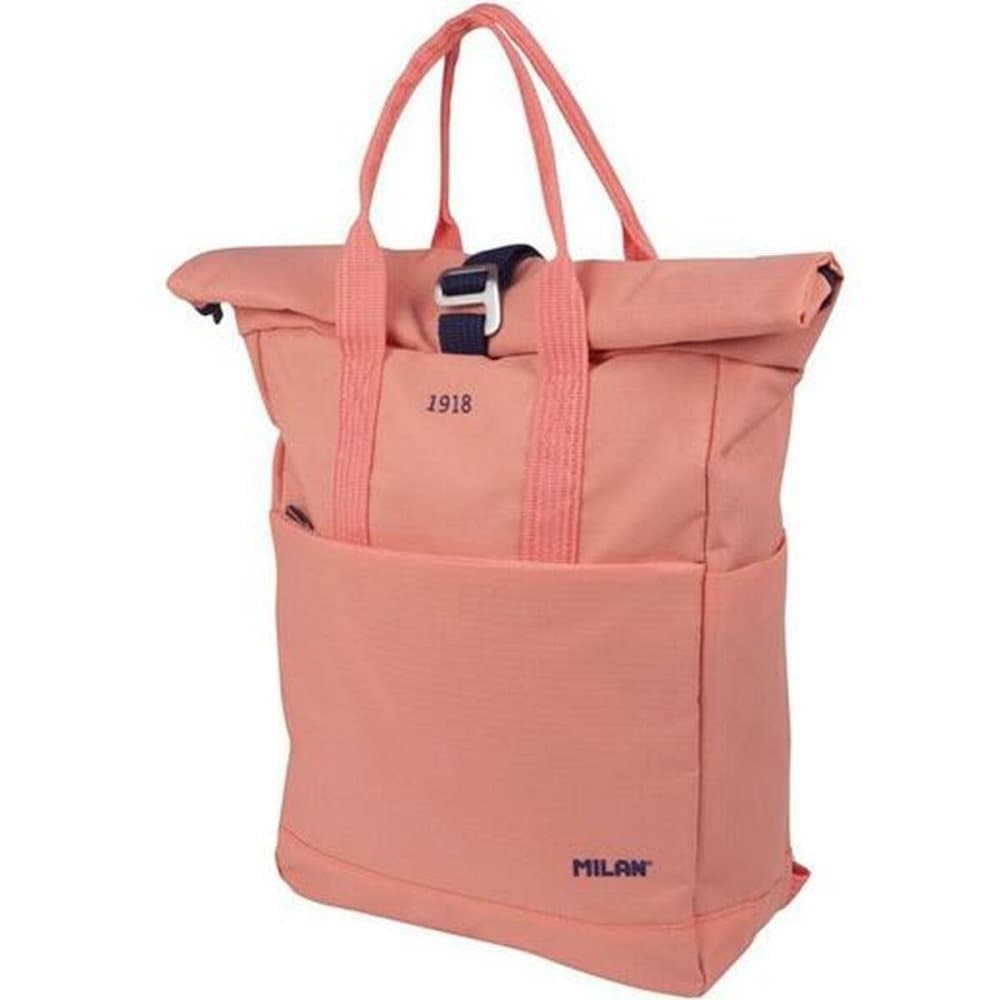 Ryggsäck Casual Milan Rosa (42 x 29 x 11 cm)