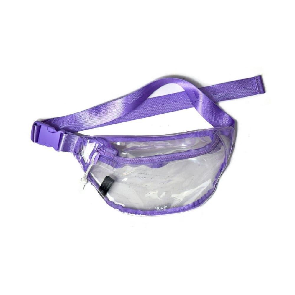 Midjeväska Undiz PINKMARBLIZ-BAG Transparent 24 x 12 cm