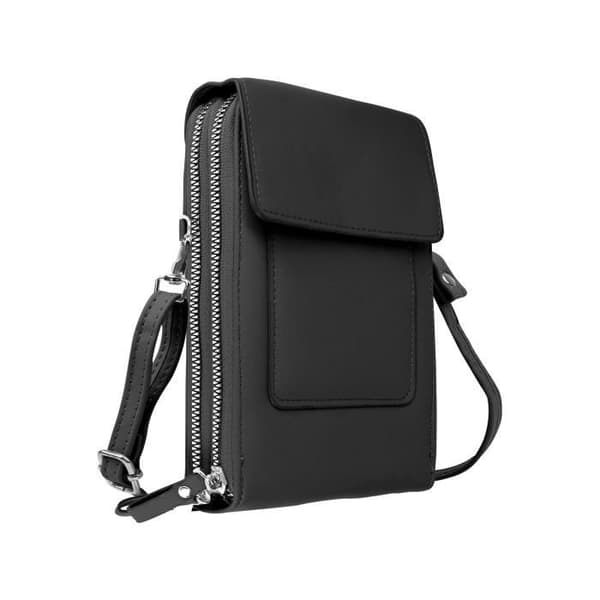 Pochette - AVIZAR - Universell för smartphone - Flera fack - Svart