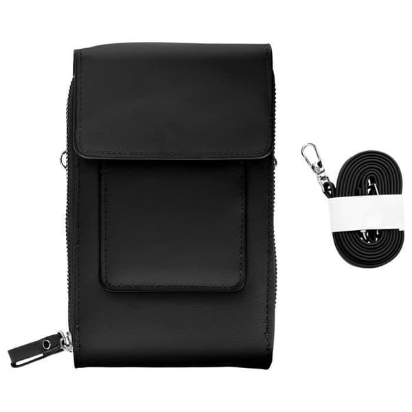 Pochette - AVIZAR - Universell för smartphone - Flera fack - Svart