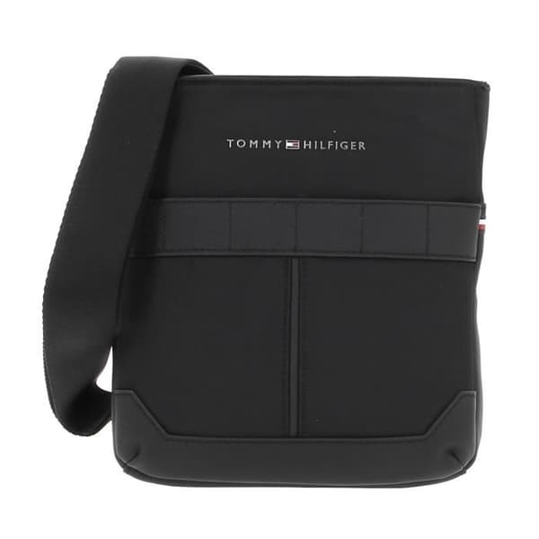 Axelväska Th elevated nylon mi - Tommy hilfiger Unique Black