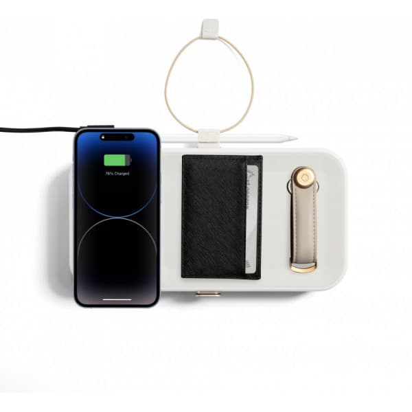 Orbitkey Nest KonMari -tarvikekotelo, vaalea