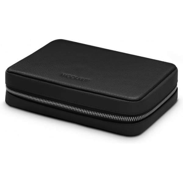 Woolnut Leather Tech Organizer - tilbehørstaske, sort