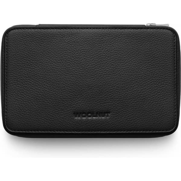 Woolnut Leather Tech Organizer - tilbehørstaske, sort