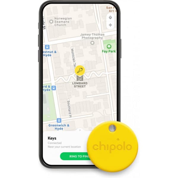 Chipolo ONE -bluetooth-spårare, gul