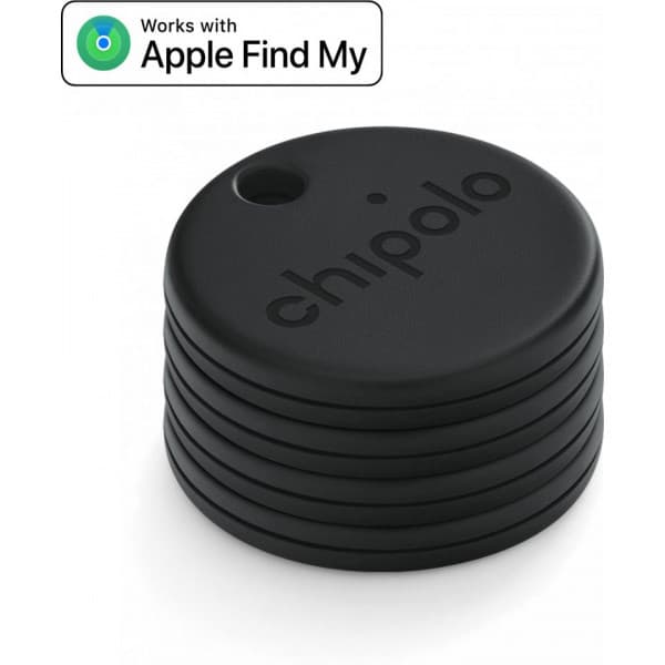 Chipolo ONE Spot -bluetooth-platspaket, 4 stycken, svart