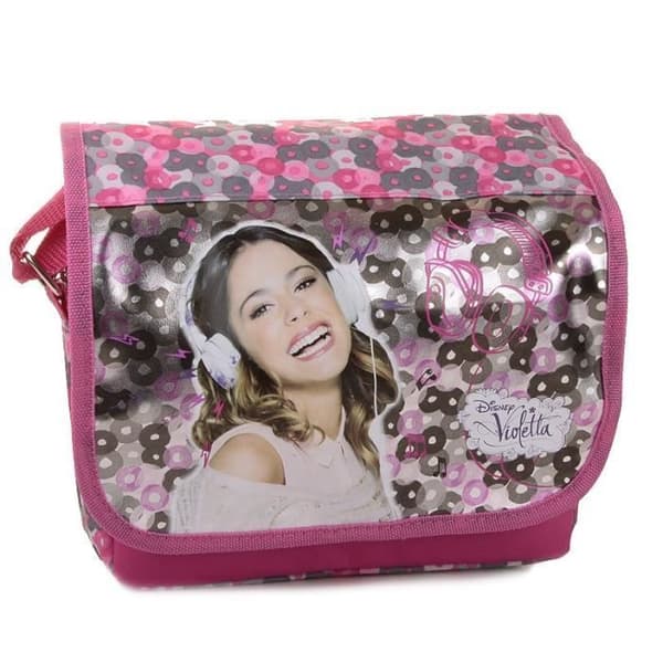 Axelväska - Disney - Violetta - Silver - 22x17x8 cm - Ny
