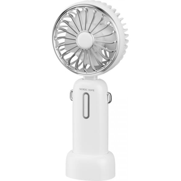 Nordic Home -kannettava tuuletin kantohihnalla, USB-C ladattava