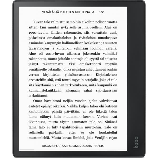 Kobo Elipsa 10,3" -e-boks läsare